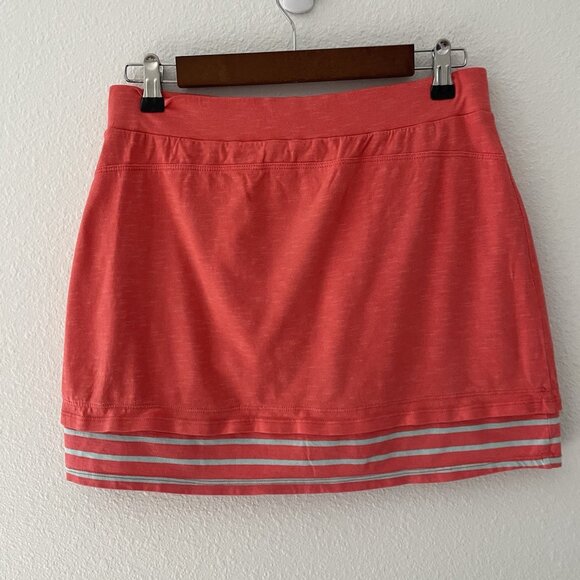 Horny Toad Samba Skort Women Size Small Coral Orange Drawstring Pickleball Golf - Picture 2 of 8